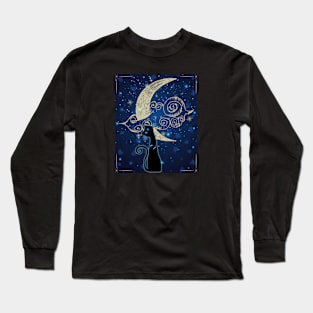 Cosmic Hearts Kitty Long Sleeve T-Shirt